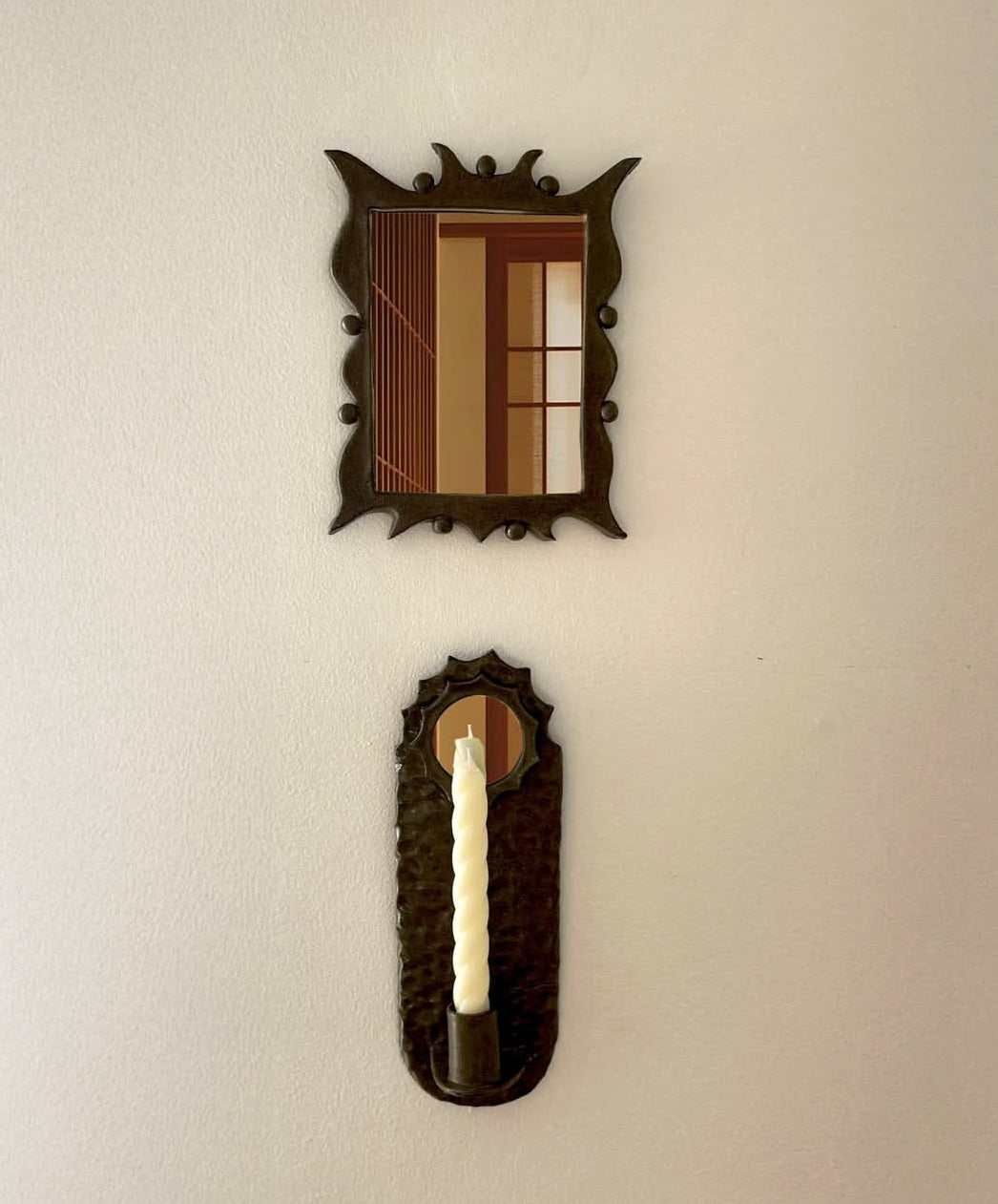 Mirror & Candle set