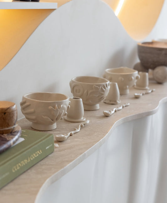 Art Deco Matcha bowls